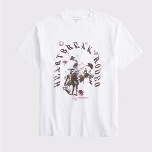 NWOT A&F Oversized Rodeo Graphic Tee XS